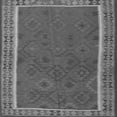thumbnail image 1 of Ahgly Company Indoor Square Southwestern Gray Country Area Rugs, 8' Square, 1 of 1
