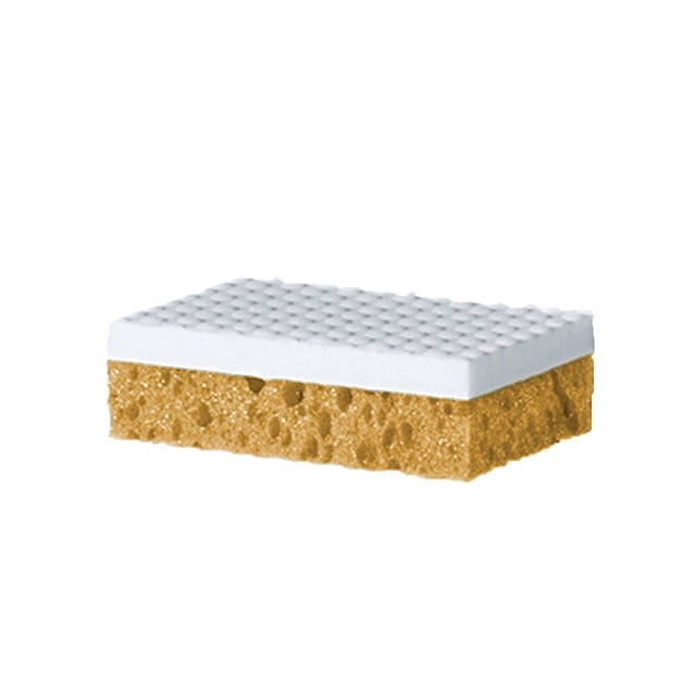 Herramientas de Limpieza Del Hogar 10 Piezas de Esponja de Pulpa de Madera Natural, Esponja de Lavavajillas de Aceite de Doble Cara, Bloque de Esponja de Limpieza de Cocina, Esponjas de Herramienta De