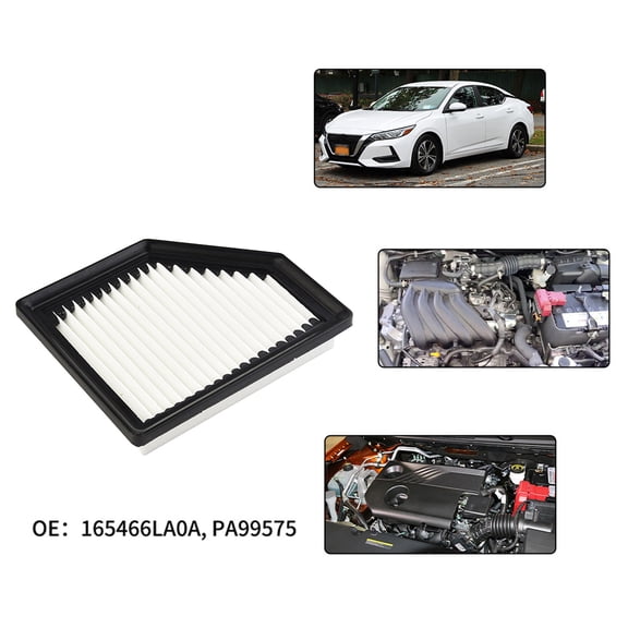 Goodhd Car Engine Air Filter 165466LA0A PA99575 for Nissan Sentra 2.0L 2020 2021 2022