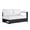 White, variant on Tahoe Outdoor Patio Powder-Coated Aluminum Modular Right-Facing Loveseat by Modway