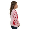 thumbnail image 3 of Strawberry Shortcake Girls' Button Front Crewneck Long Sleeve Cardigan with Front Pocket, Size XS-XL, 3 of 4