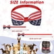thumbnail image 2 of Corbatas patrióticas YONGSHENG ajustables para perros y mascotas 12 piezas con bandera, 2 of 5