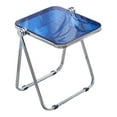 thumbnail image 2 of veasfak TV Tray Table Folding TV Tray Table Small Dining Chair Space Saving Coffee Table blue, 2 of 9