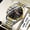 Gold between Black Noodles, variant on Men's watch with dual calendar, simple and stylish, thin, waterproof, business casual men's watch, luxurious men's wristwatch, fashionable