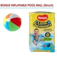 thumbnail image 2 of X-Small - Little Swimmers Disposable Swim Diapers, 7lb-18lb., 12-Count Bonus Inflatable Pool Ball 5 inch, 2 of 4