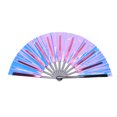 thumbnail image 2 of Popping Fan, Pequeño Uso De Danza De Mano De Uso Portátil De Material PVC Material De Estilo Clásico Color Vibrante Apertura Fácil Para El Concierto De Actuación En El, 2 of 7