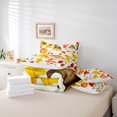 thumbnail image 5 of Fall Gnome Bed in a Bag Twin 7 Pieces - Twin Size Comforter Set,Autumn Tree Leaf Bedding Sets Botanical Plant Leaves Bed Set with Comforter,Sheets,Pillowcases & Shams, 5 of 5