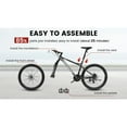 thumbnail image 2 of 26 - Inch Mountain Bike for Adults - 21 - Speed, High - Carbon Steel Frame, Dual Disc Brakes, 2 of 12