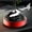 Red, variant on HomeDM Aluminium Alloy Helicopter Aromatherapy Solar Rotating Air Freshener Home and Car Interior Decoration Accessories