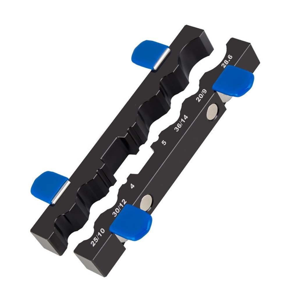 Vise Soft Jaws Non Marring MultiGrooved Bench Vice Protectors Set