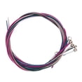thumbnail image 4 of 1 Set Rainbow Colorful Color String for Acoustic Guitar & 6 Pcs E, A, D, G, B, E plated steel, 4 of 8
