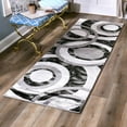 thumbnail image 2 of MDA Home Orelsi Gray Contemporary Polypropylene Area Rug - 2'8" x 8'1", 2 of 4