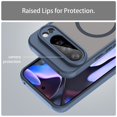 thumbnail image 6 of YEYKX Magnetic for Google Pixel 10 Pro XL Case [Compatible with MagSafe] [Military Grade Drop Protection] Translucent Matte Shockproof Phone Case,Blue, 6 of 8