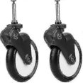 thumbnail image 1 of Roues 1 P Str, Ensemble de Roues en Caoutchouc Remplaçables 7.9 * 5.9 * 2.8 Pouces-C, 1 of 5