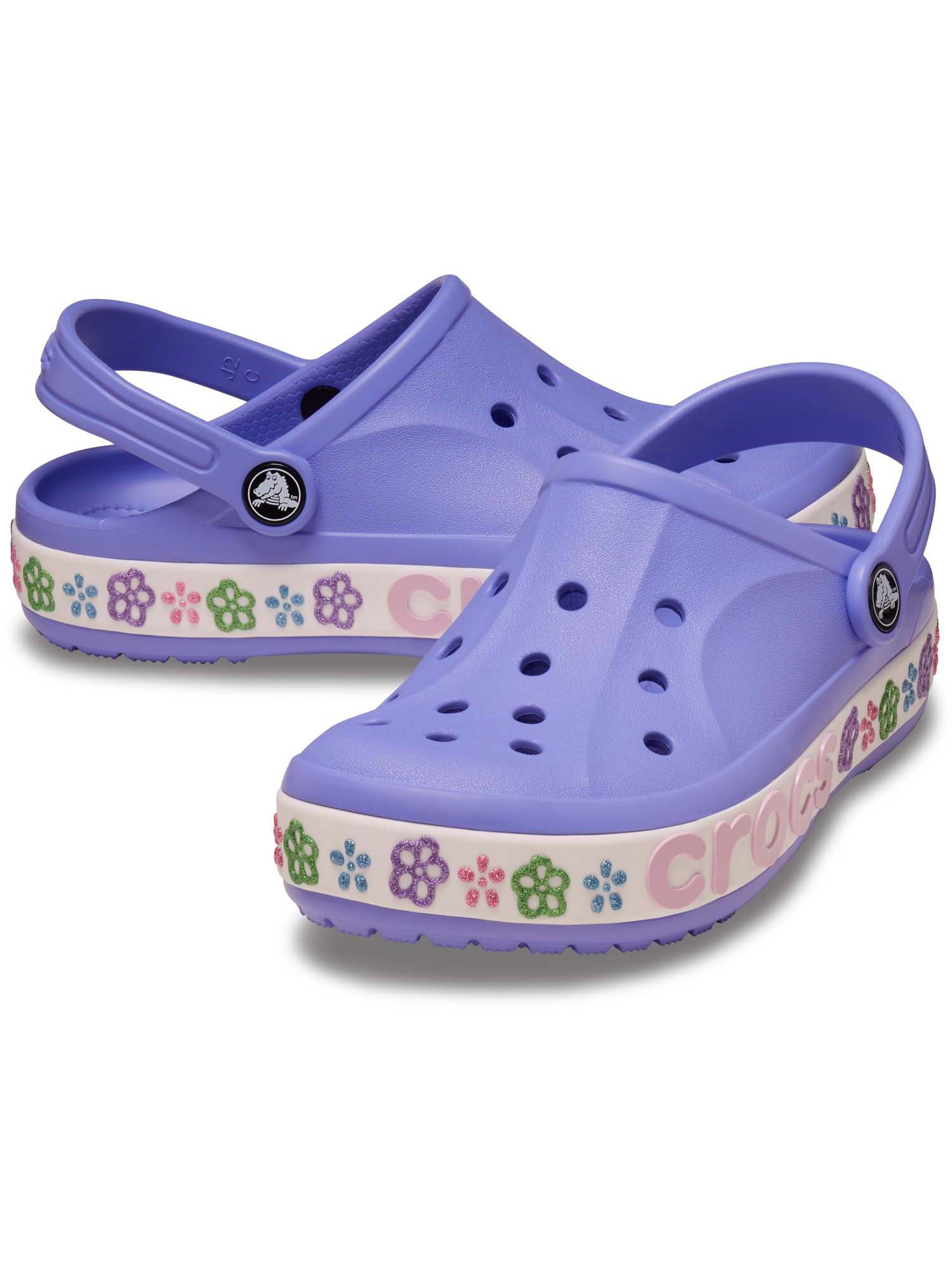 Crocs Toddler & Kids Bayaband Flower Clog