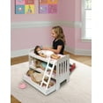 Badger Basket Trundle Doll Bunk Bed with Ladder and Free