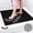 Black, variant on Shower Mat Non Slip: 31 x 31 Inch Extra Large Square Shower Mats with Drain Hole in Middle - Soft Loofah Quick Drying Matt for Shower Stall