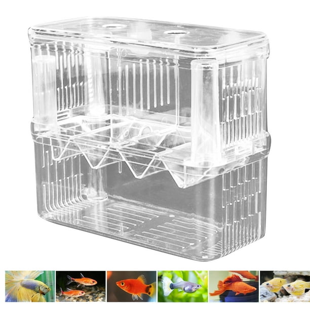 Visland HD Fish Breeding Box Aquarium Breeding Box,Selffloating and