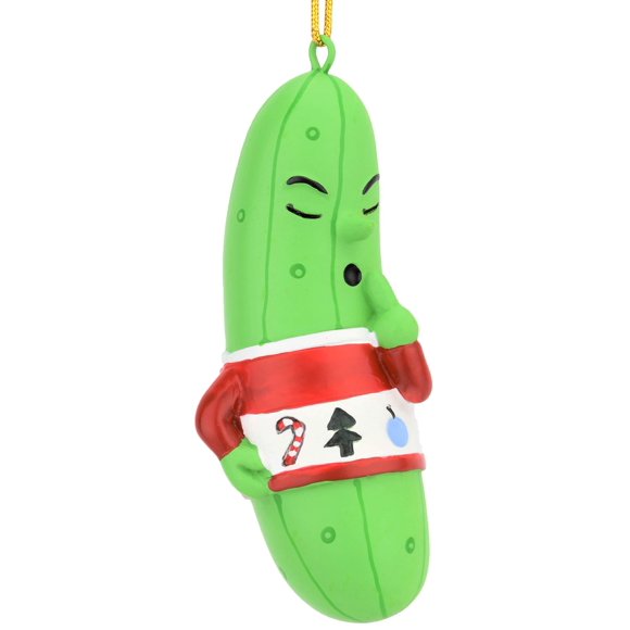 Tree Buddees Cute Hiding Pickle Christmas Ornament