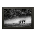 thumbnail image 1 of Gango Home Decor Contemporary Horse country by Aledanda (Ready to Hang); One 16x12in Black Framed Print, 1 of 3