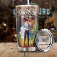 thumbnail image 3 of You And Me We Got This To My Husband Tumbler 20 Oz- Tumbler Gift for Husband & Anniversary Present for Him, 3 of 5