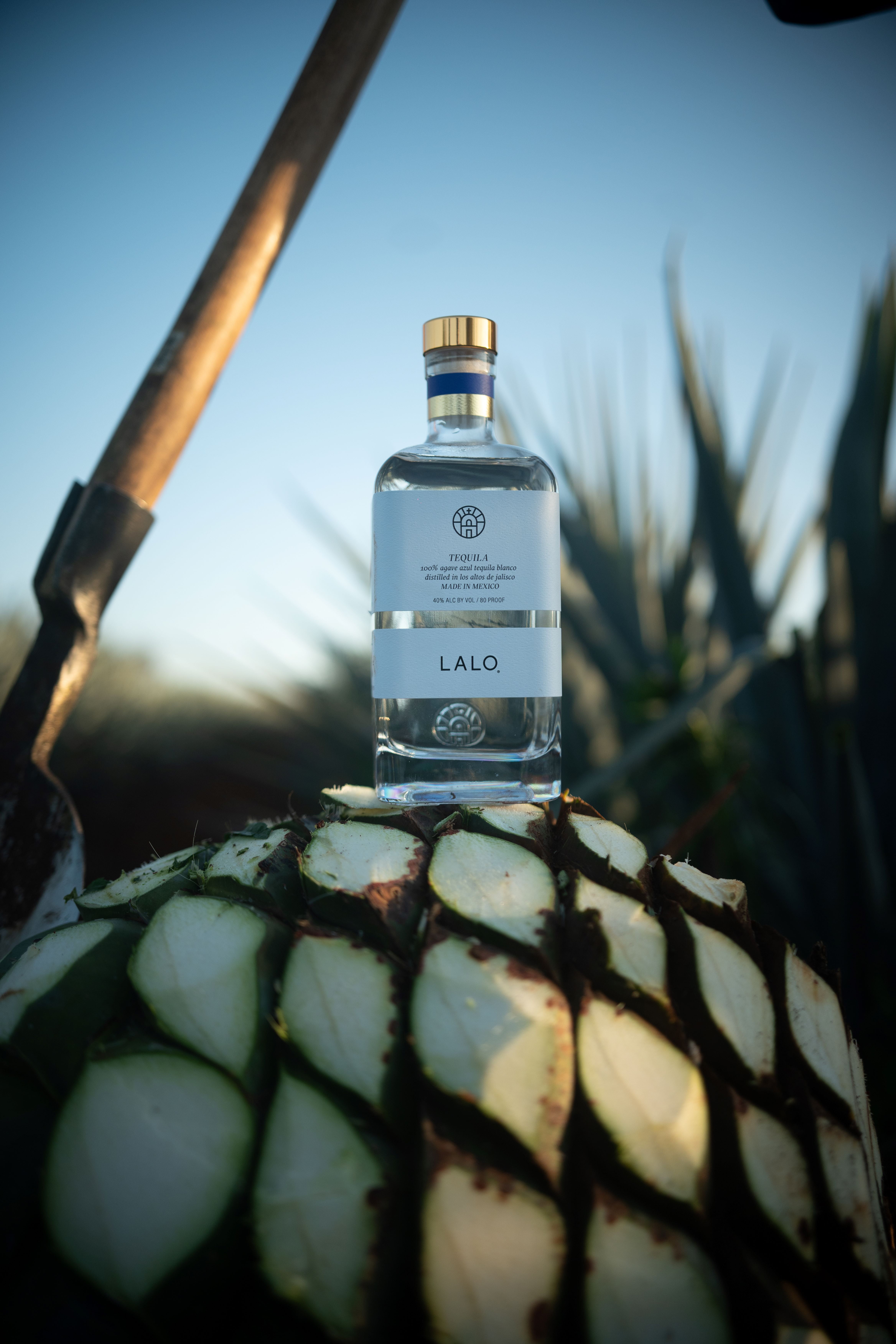 Lalo Blanco Tequila, 100% Blue Agave, 1 - 750 ml Bottle, 40% ABV