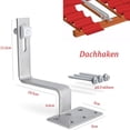 thumbnail image 2 of Solar Panel Roof Hooks Roof Mounting Brackets For Solar System PV Accessories, 2 of 8