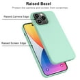 thumbnail image 3 of Ebizware Apple iPhone 14 Plus Shockproof Liquid Silicone Full-Body Protective Case Cover Mint Green, 3 of 8