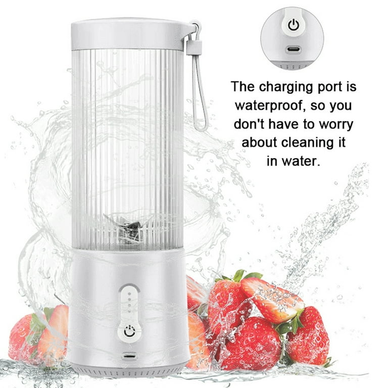 Wireless Juice Cup Juicing Machine Portable Blender Juicer Mixer BPA Free  Smart Safety Protection System Mini Electric 