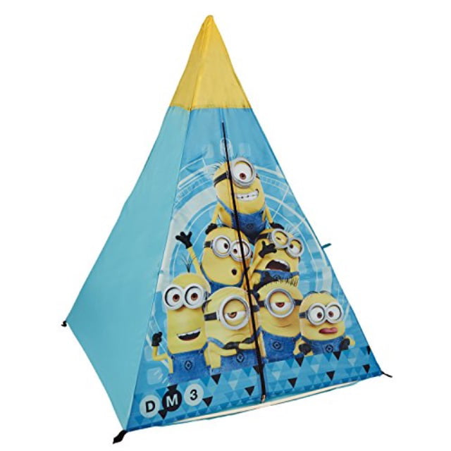 Exxel Outdoors Illumination Despicable Me 3 Kids Teepee Tent