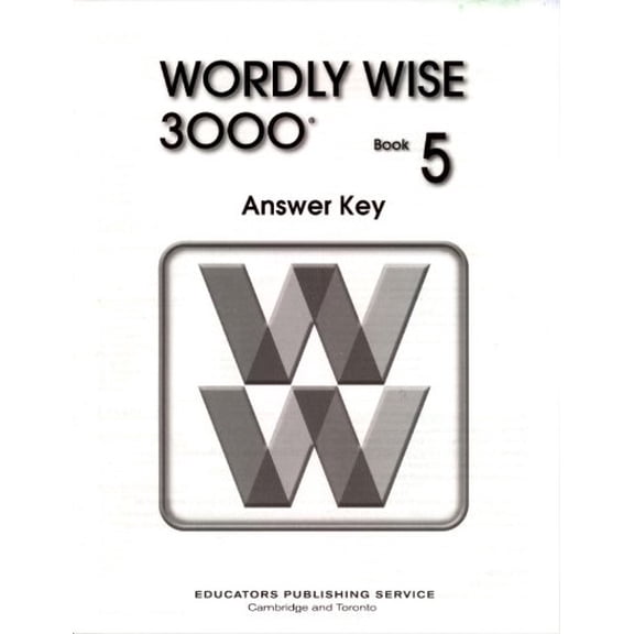 Pre-Owned WORDLY WISE 3000 BOOK 5