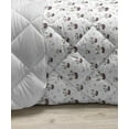 thumbnail image 3 of Abstract Down Alternative Comforter, Round Formed of Polka Dots, Microfiber Quilt for All Season, 5 Sizes, Seafoam Multicolor, by Ambesonne, 3 of 3