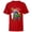 Red, variant on Marvel Super Heroes Avengers 1 Year Old First Birthday - Short Sleeve T-Shirt for Kids - Customized-Red