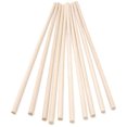 thumbnail image 3 of 10PCS Dowel Rod Multipurpose Natural Wood Rod Wood Dowel for DIY Arts Crafts, 3 of 9