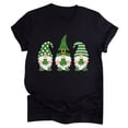 thumbnail image 1 of Camiseta de manga corta con estampado de día de San Patricio para mujer Fridja gope1840, 1 of 5