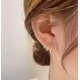 thumbnail image 5 of Shiny Crystal Earrings,claw Earring Cuff For Women,ear Wrap Cuff Piercing Studs Earrings, Silver Cz Cuff Stud Earrings For Women Girls, 5 of 5