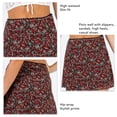 thumbnail image 4 of Falda corta para mujer, falda ajustada para mujer, falda alta para mujer, falda envolvente para mujer, elegante y moderna, 4 of 5