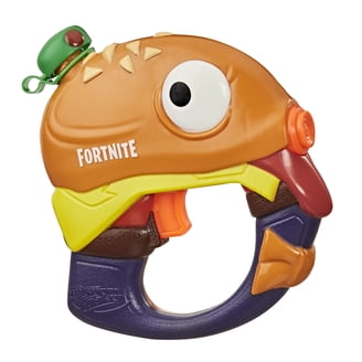 Nerf Super Soaker Fortnite Pump-SG – Pistola De Agua De Acción De Bomba, Réplica Del Juego, Tanque De Agua, Para Mayores De 6 Años