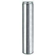 Selkirk 6 in. D X 36 in. L Stainless Steel Chimney Pipe
