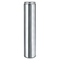 Selkirk 6 in. D X 36 in. L Stainless Steel Chimney Pipe