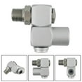 thumbnail image 2 of for 360 Degree Pneumatic Aluminum Alloy Pneumatic Joint Air Intake Widespread Joint, 2 of 9