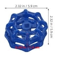 thumbnail image 2 of NUOLUX 3Ud Manija De Para Jardín Material Metálico Con Seguro Azul, 2 of 6