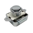 thumbnail image 1 of letairis RV Door Push Button Lock Tear-resistant Anti-corrosive Modified Heavy Duty Pushbutton Locks Locking Tool with Screws, 1 of 6