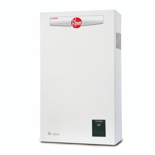 Calentador de agua Tipo Instantáneo 6 L/min Gas LP Rheem Instantáneo