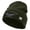 Olive, variant on Army Aviator Veteran Embroidered 12 Inch Long Knitted Beanie - DK Grey OSFM