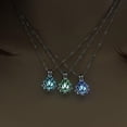 thumbnail image 5 of Collar con colgante de loto luminoso Collar con colgante hueco $ Collar con colgante luminoso de loto $ Collar de loto luminoso hueco, 5 of 5