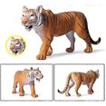 thumbnail image 3 of Figura de tigre realista de plástico, conjunto de familia de tigres, conjunto de figuras de animales salvajes para coleccionar, accesorio educativo científico, decoración de escritorio, paquete de 4, 3 of 5