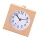 thumbnail image 4 of Reloj despertador silencioso cuadrado de madera creativo con luz nocturna, 4 of 8