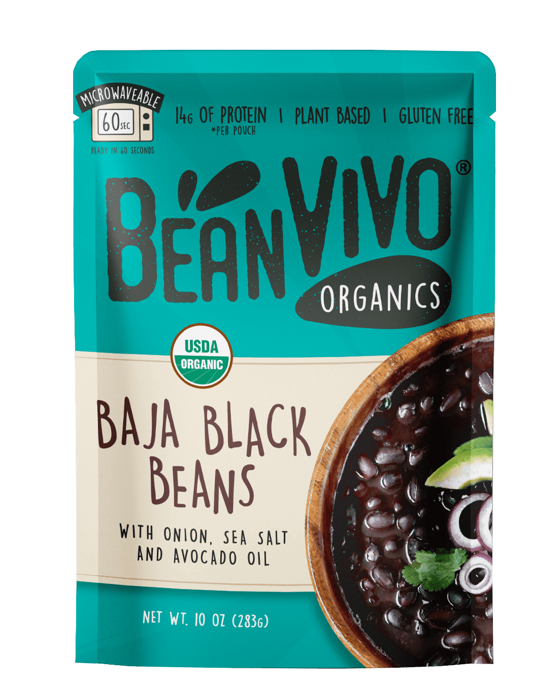 (6 pack) BeanVIVO Organics Plant Based Coconut Curry Chickpeas, Microwaveable, Gluten-Free, 10 oz Pouch