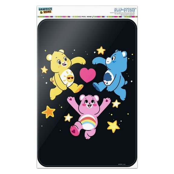 Care Bears: Unlock the Magic Funshine, Grumpy and Cheer Home Business Office Sign